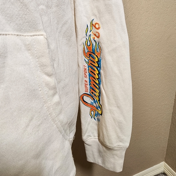 Chevrolet Camaro ’66 Graphic Hoodie GM Licensed Cream Pullover Sweatshirt - Picture 3 of 6
